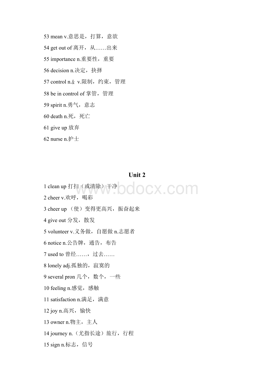 人教版八年级下册英语单词表完整版doc.docx_第3页