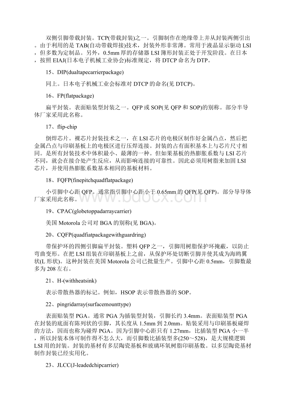 PCB电路板PCB常见封装形式.docx_第3页