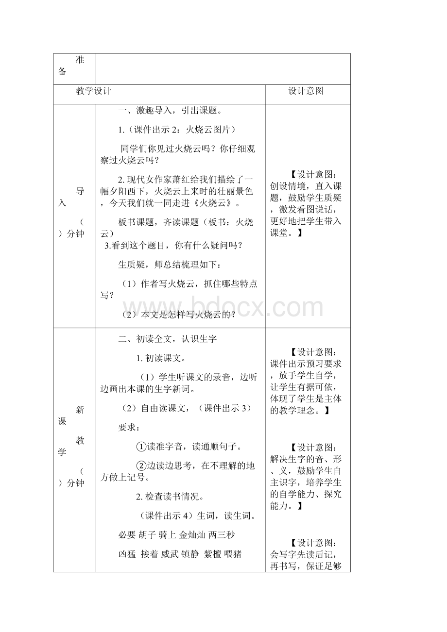 春部编版语文三年级下册课件第七单元24 火烧云教案.docx_第2页