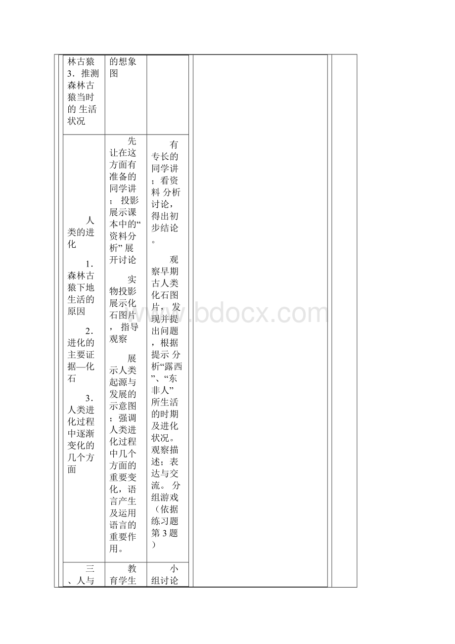 七年级生物下册教案doc.docx_第2页