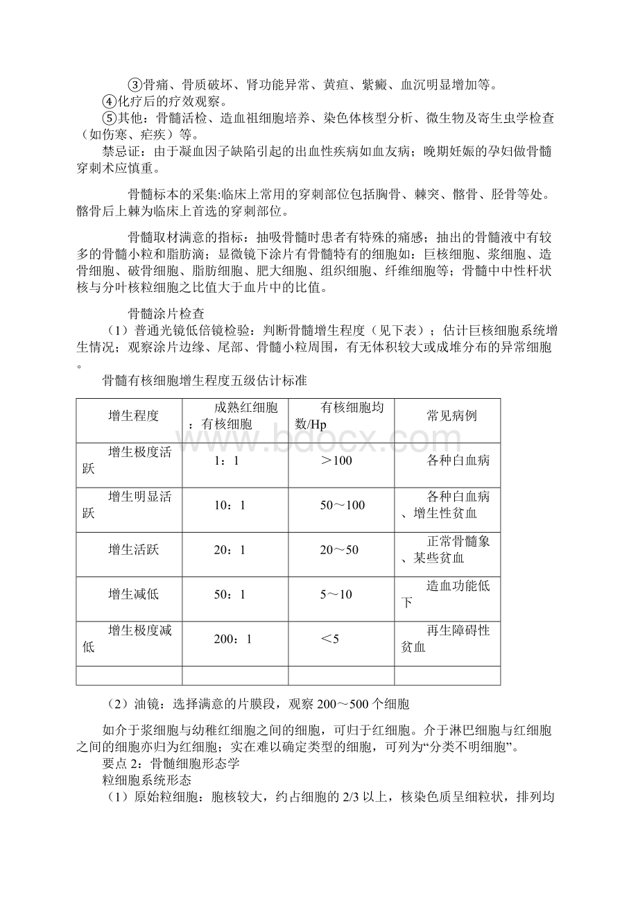 检验师考试血液学考点汇总Word文档下载推荐.docx_第3页