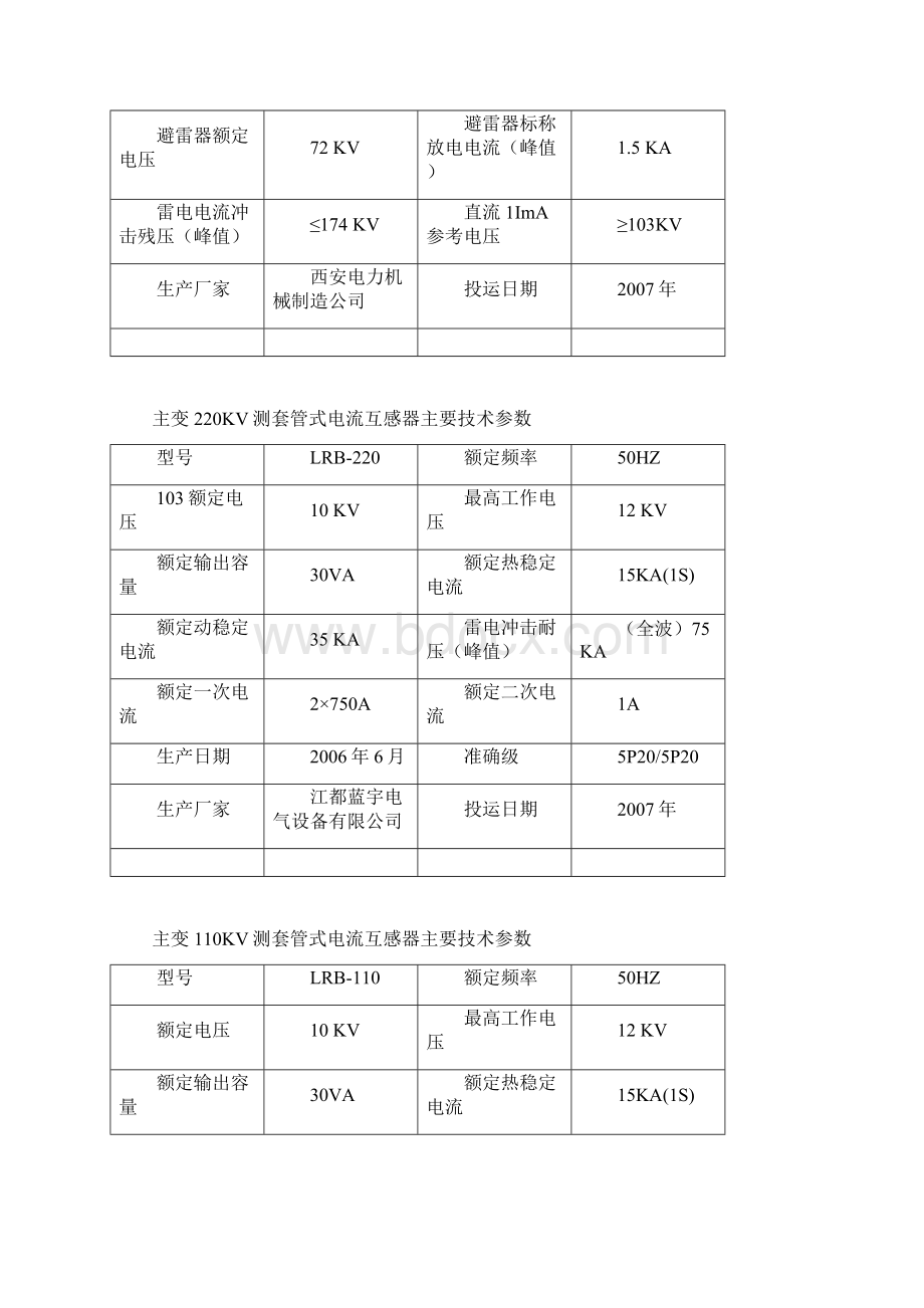 整理220KV断路器主要技术规范.docx_第2页