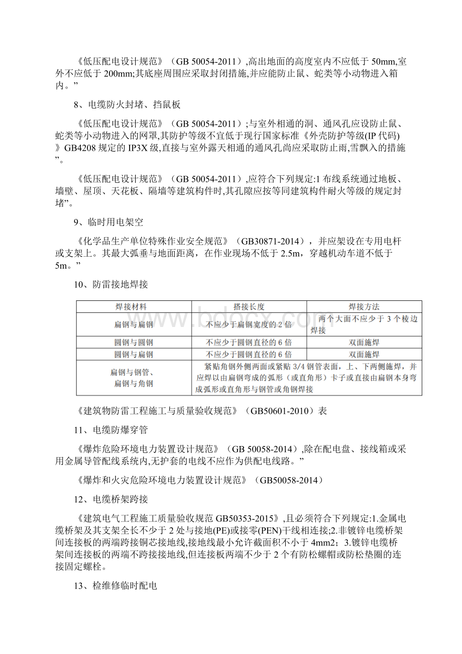 化工危化企业常见安全隐患及法律法规依据8.docx_第2页