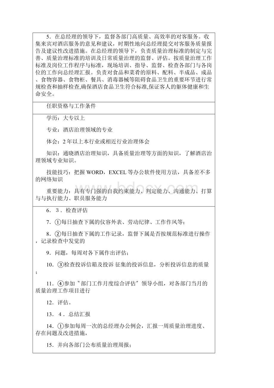 某酒店质检部运营手册Word文档格式.docx_第3页