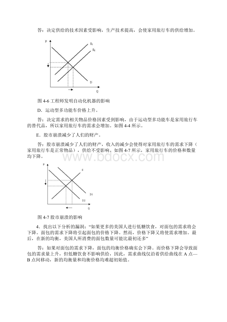 最新微观经济学第四章供给与需求的市场力量资料.docx_第3页