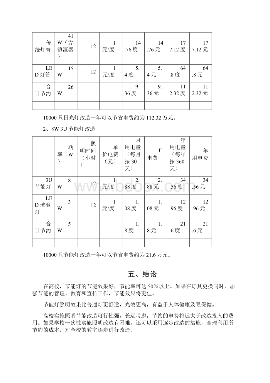 学校照明系统节能改造方案.docx_第3页