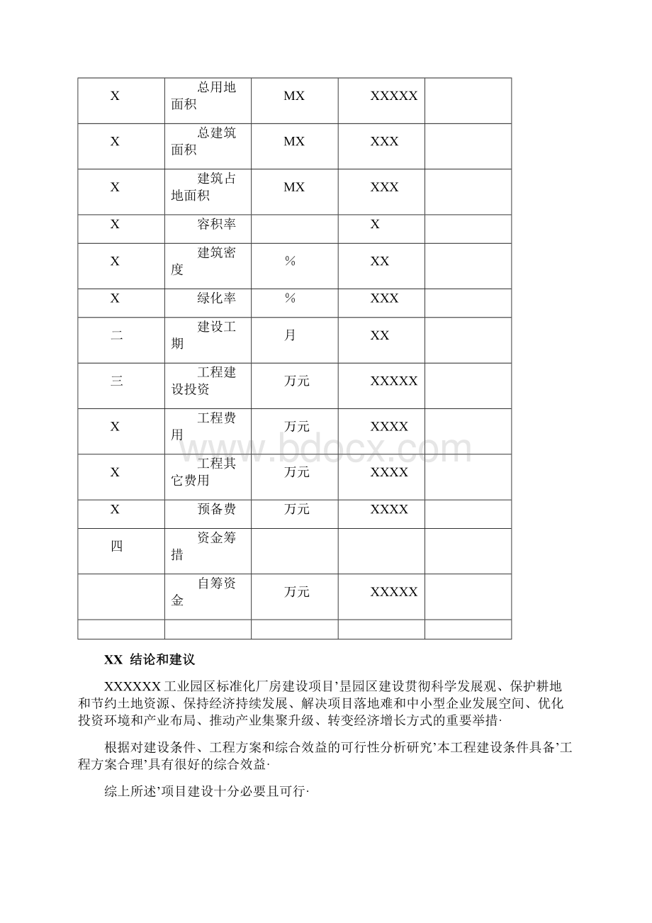 报审完整版XX工业园区标准化厂房工程建设项目可行性研究报告.docx_第3页