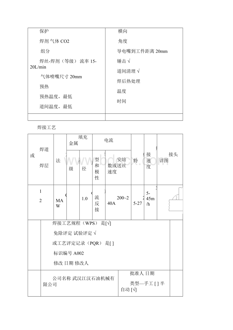 焊接实用工艺规程WPS.docx_第2页