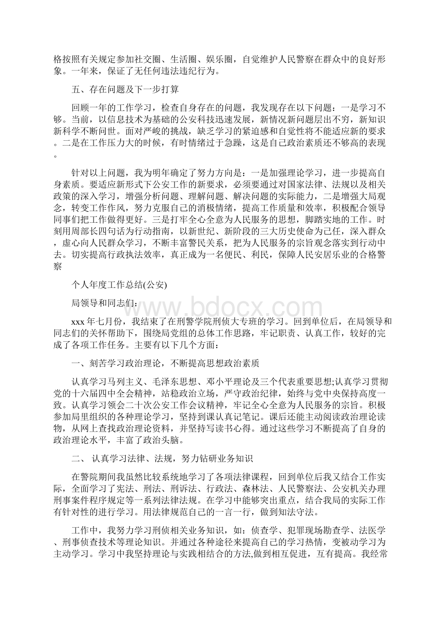 公安年度个人工作总结文档格式.docx_第2页