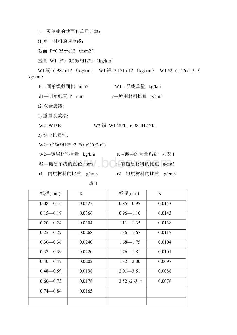 史上最全的电线电线常用计算公式Word文档下载推荐.docx_第3页