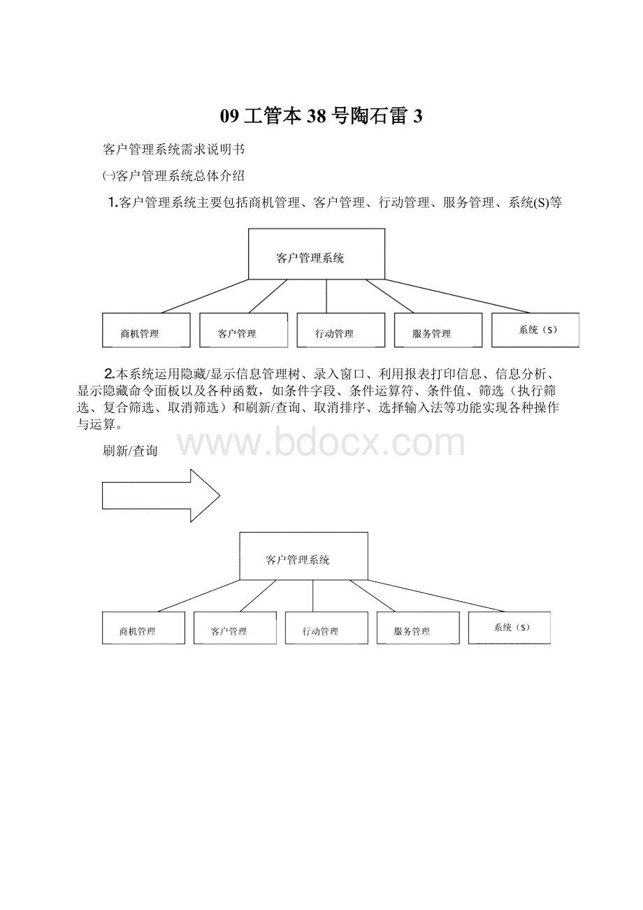 09工管本38号陶石雷 3Word文档下载推荐.docx_第1页