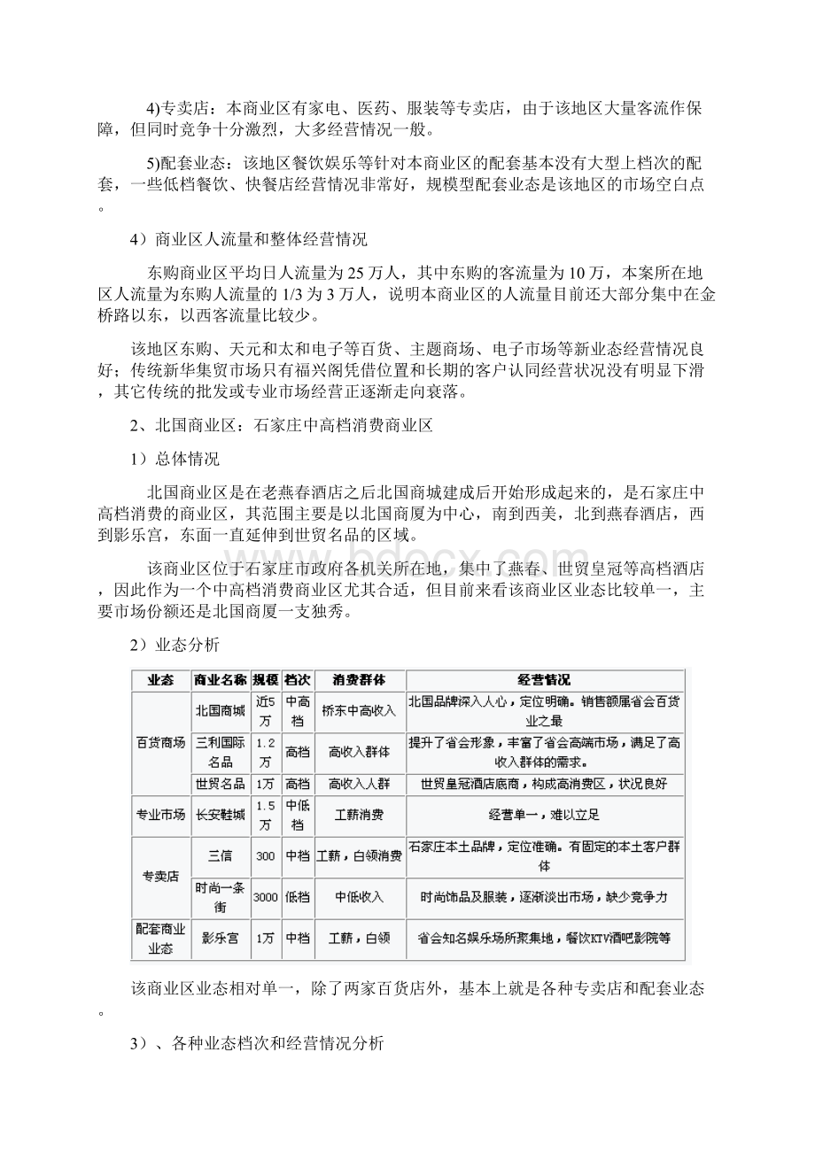 石家庄项目商业和写字楼分析.docx_第3页