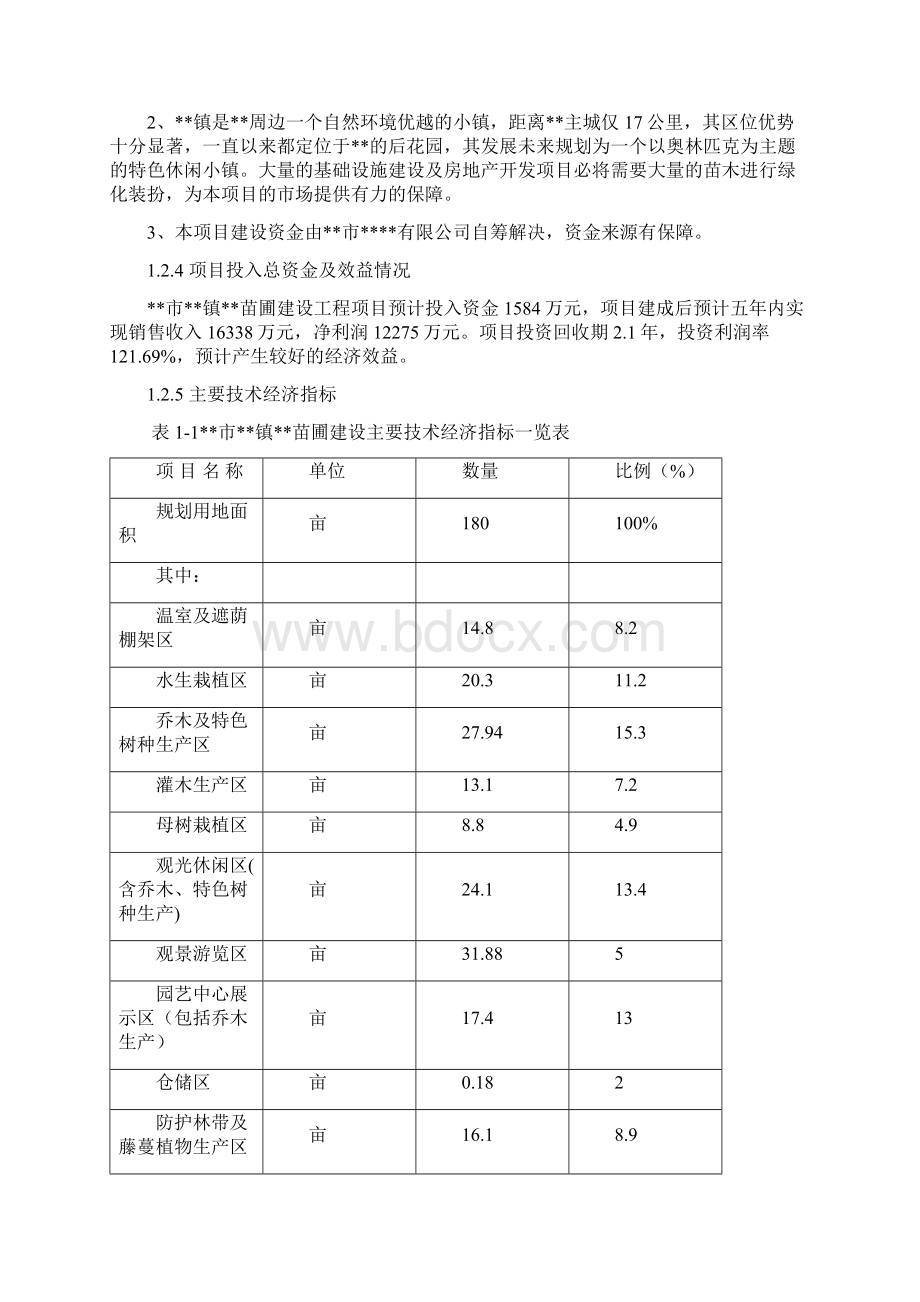 推荐XX大型苗圃景观工程建设项目商业计划书Word格式.docx_第3页