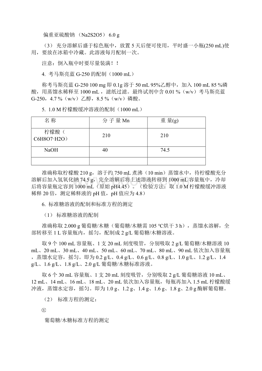 生物化学常用试剂配制文档格式.docx_第2页