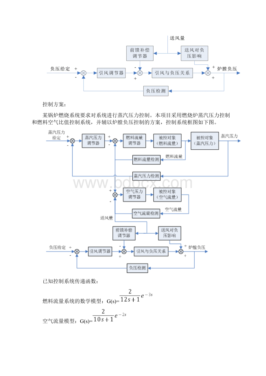 锅炉燃烧过程控制系统仿真.docx_第2页