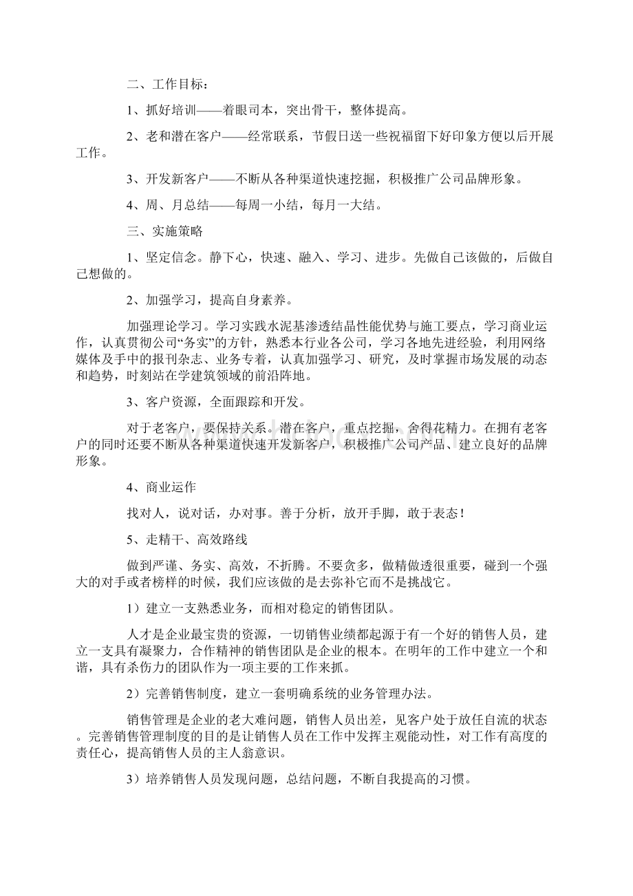 经理销售工作计划十七篇Word格式文档下载.docx_第3页