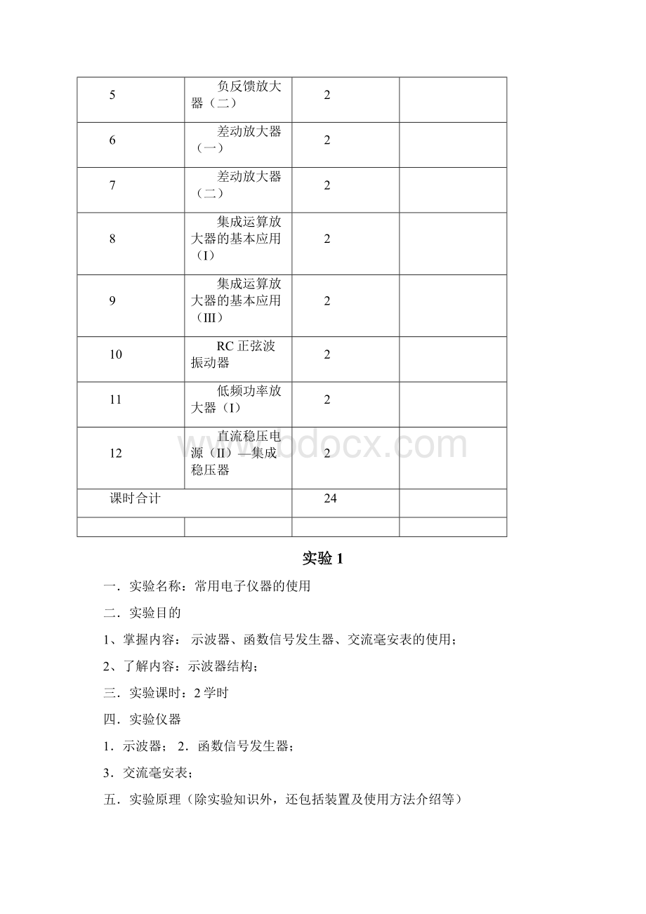 欧阳青模电实验教案.docx_第2页