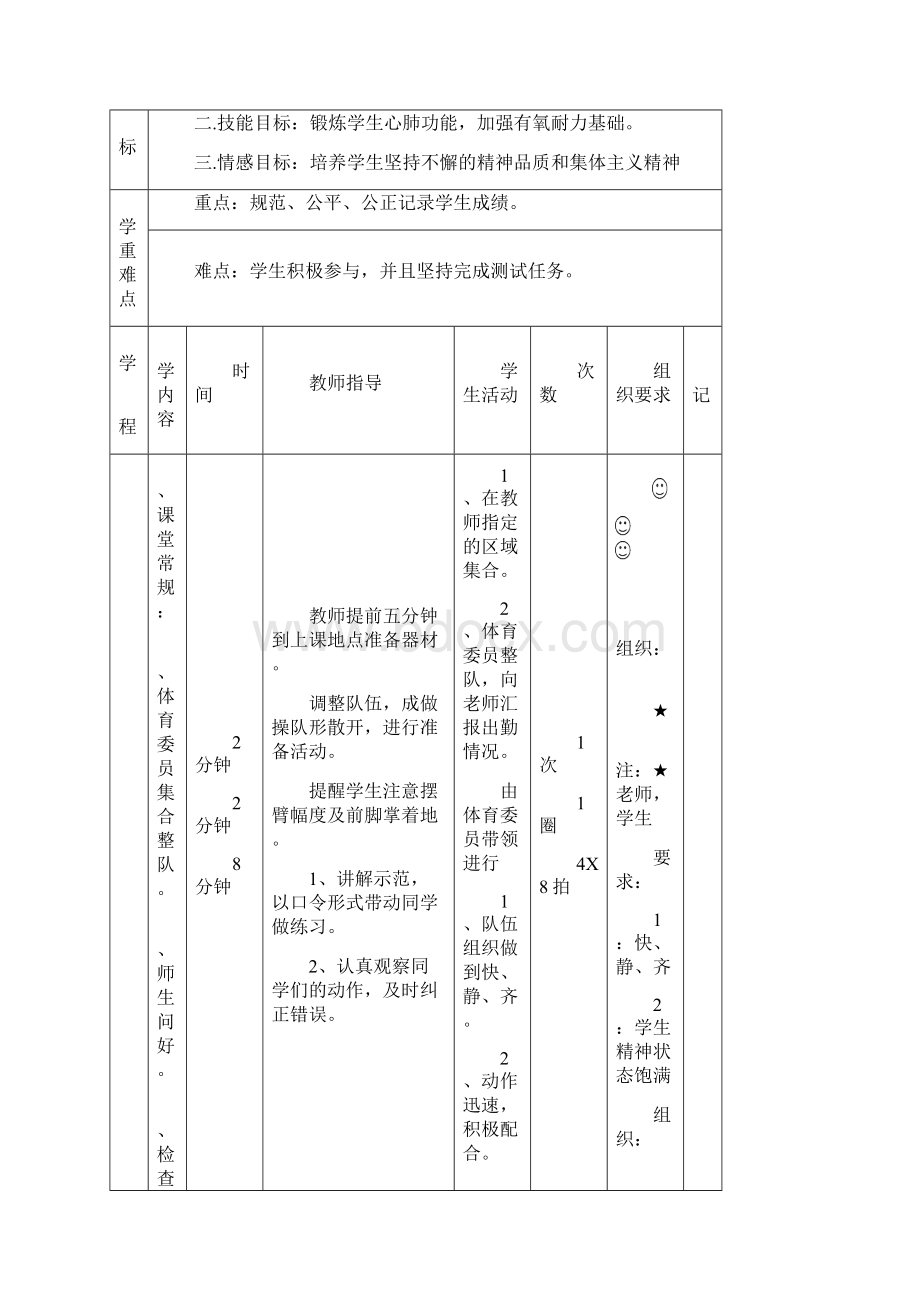 体质健康测试教案课程合集Word文档格式.docx_第2页