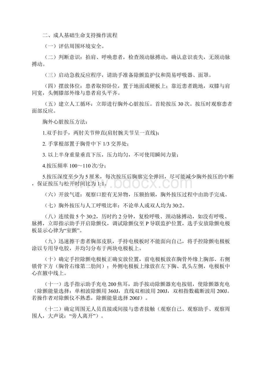 急诊科急救技能操作流程.docx_第2页