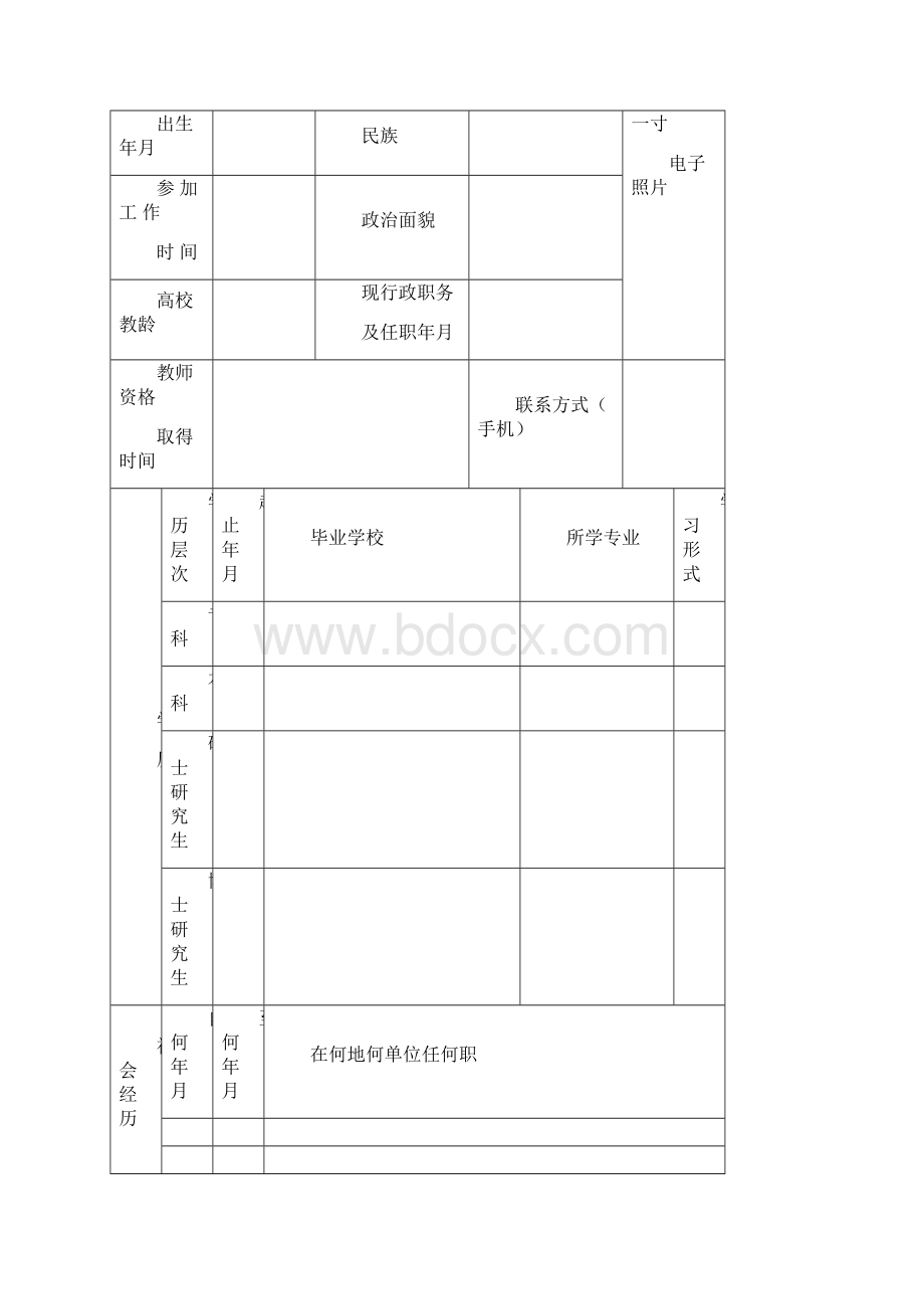 升的申报人一定结合学校职务晋升评聘条例中各个级别的Word下载.docx_第2页