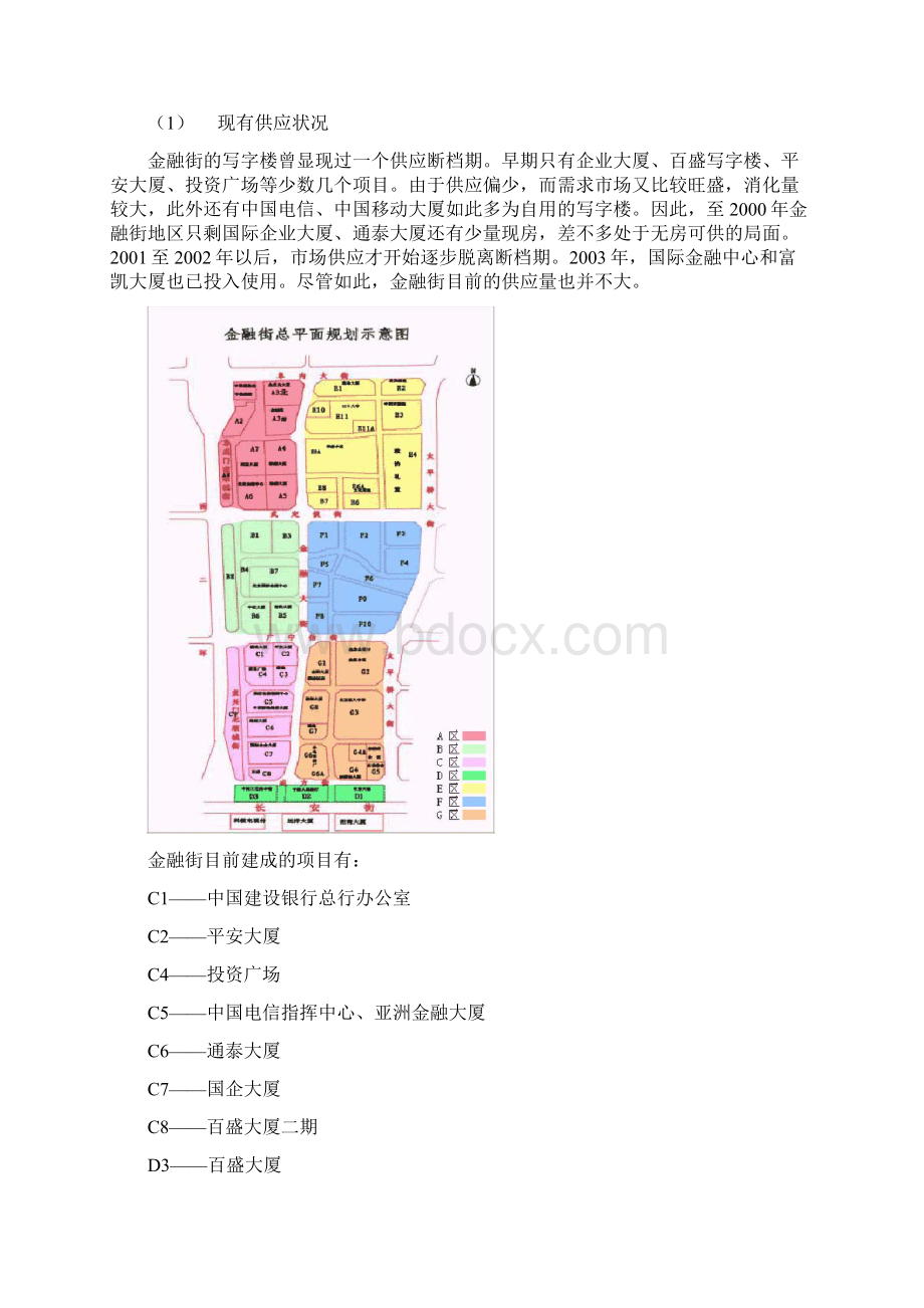 北京金融街区域写字楼市场分析报告.docx_第2页