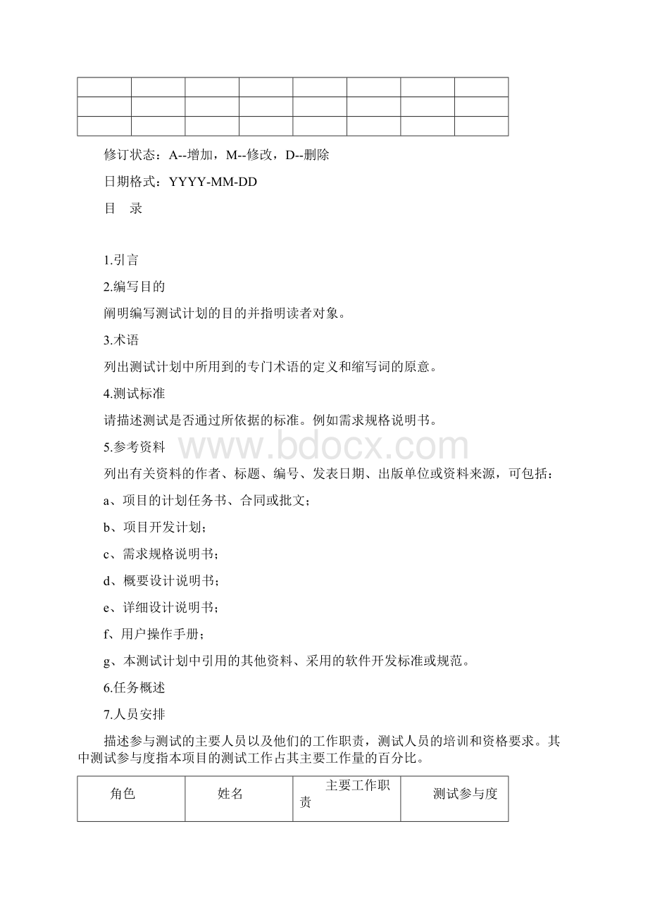 总体测试计划Word文档格式.docx_第2页