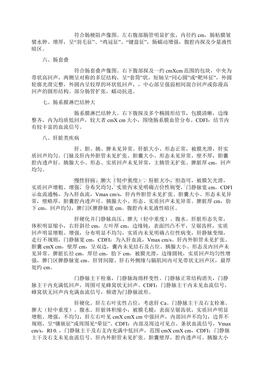 彩色多普勒超声诊断报告格式.docx_第3页