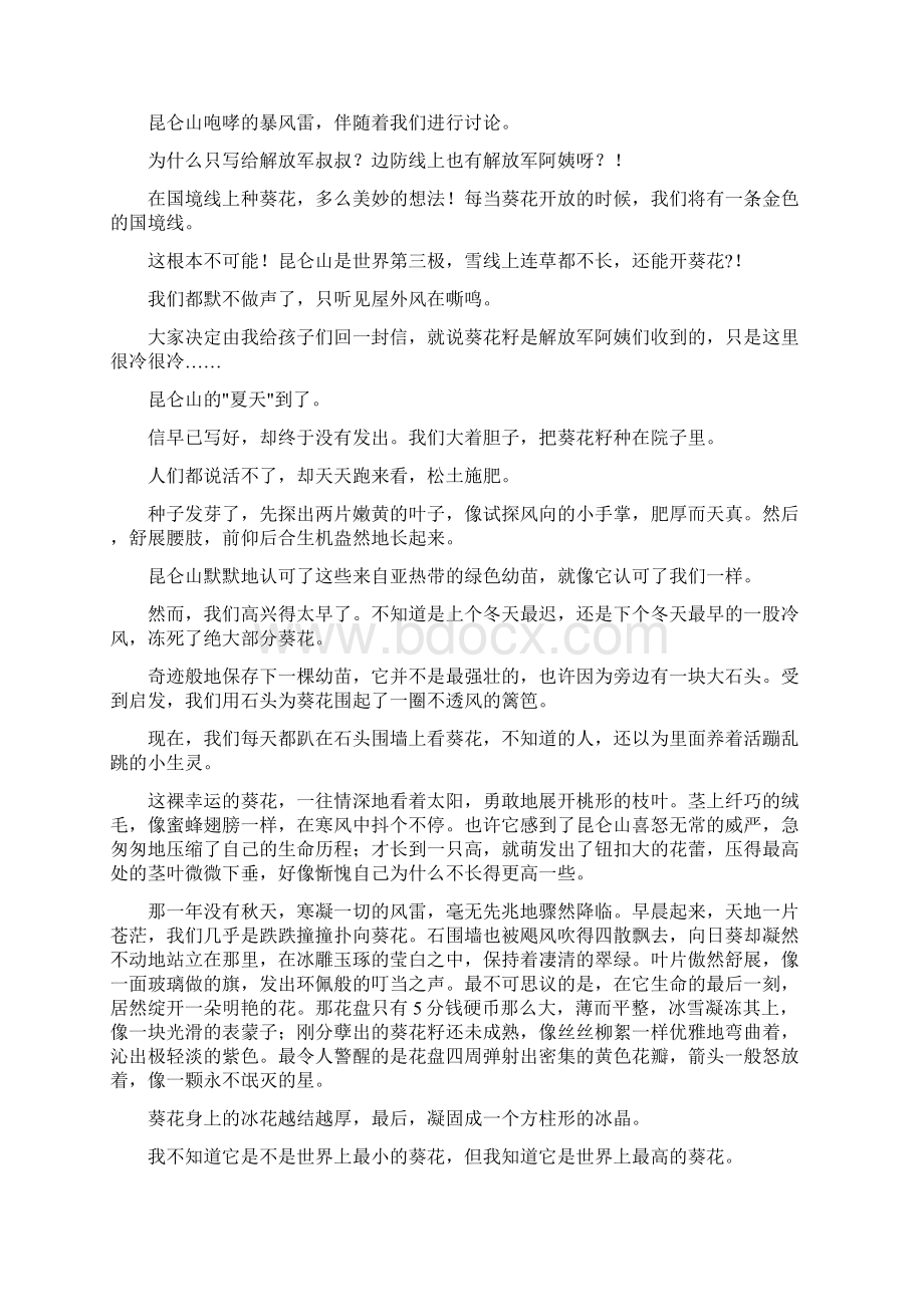 精中考语文记叙文阅读三大考点详解.docx_第3页