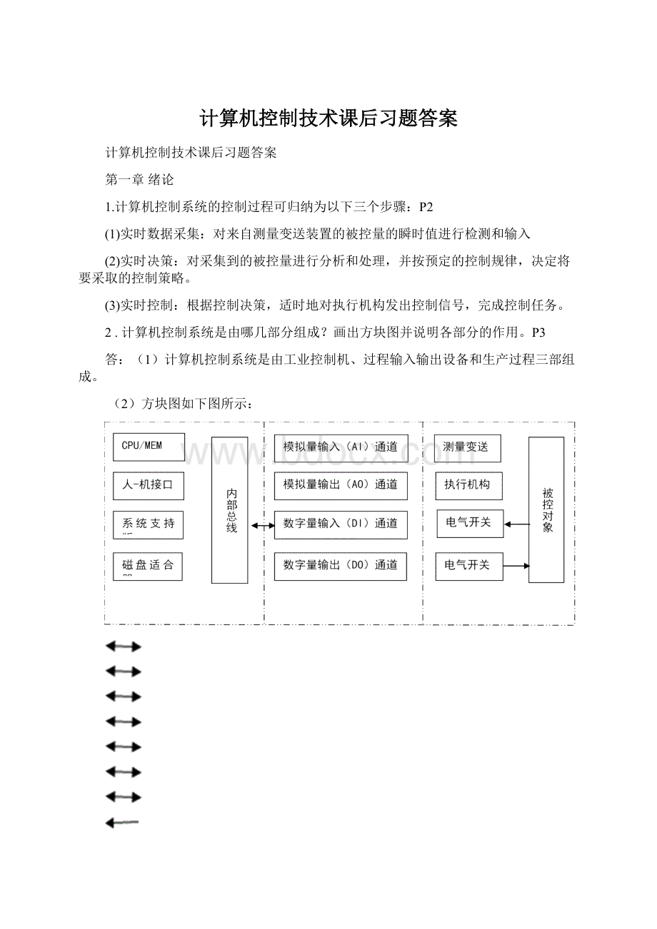 计算机控制技术课后习题答案Word文档下载推荐.docx_第1页