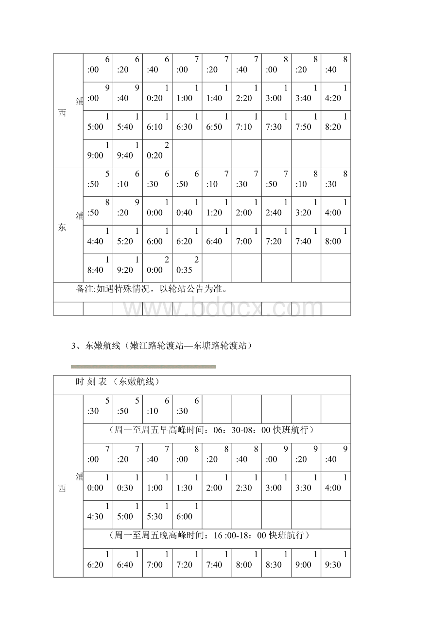 上海全部轮渡时刻表汇总.docx_第2页