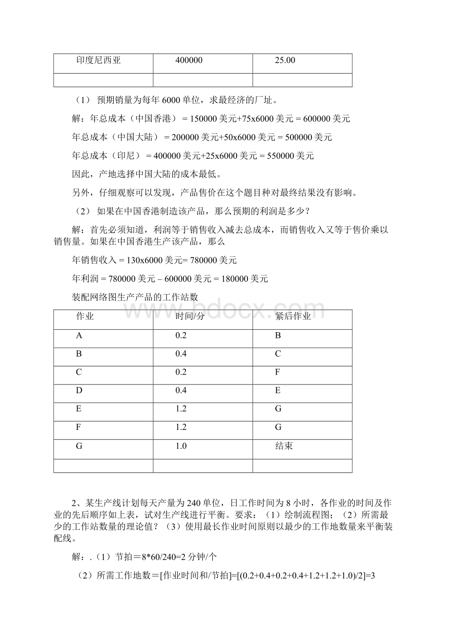 生产参考资料运作管理计算题20.docx_第3页