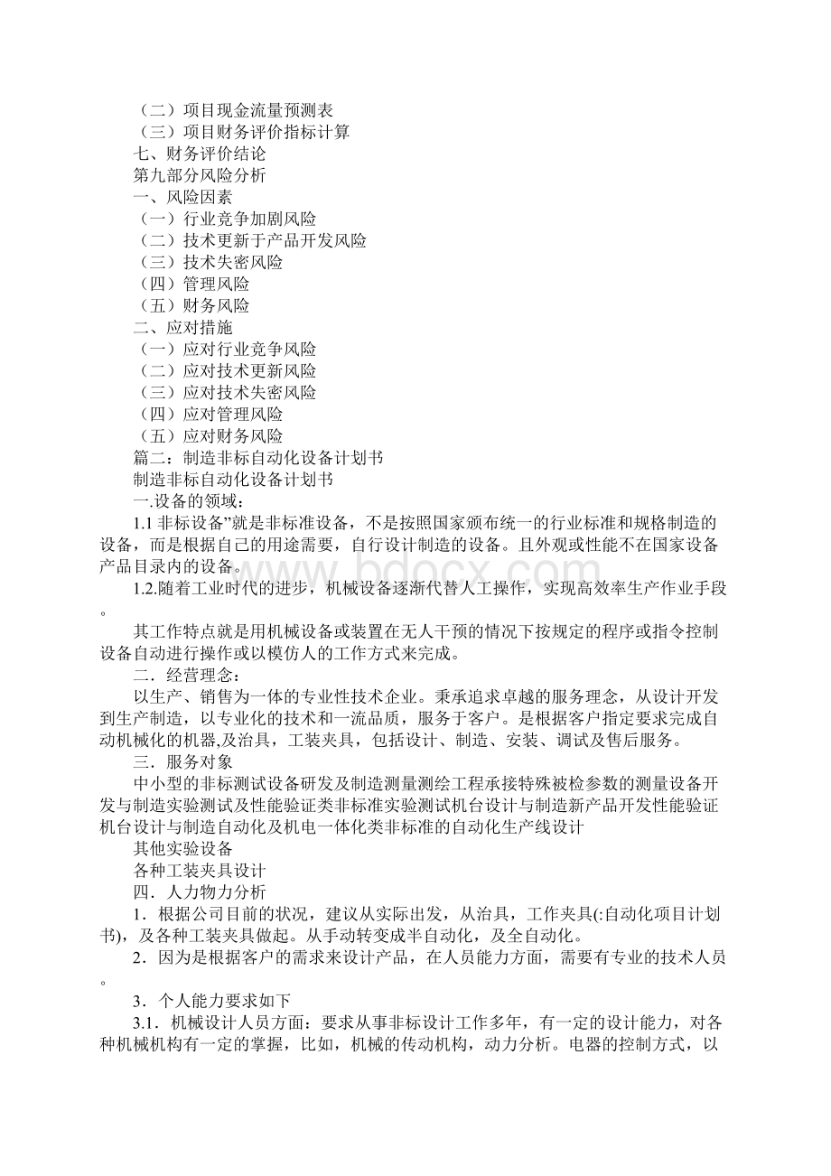 自动化项目计划书Word文件下载.docx_第3页