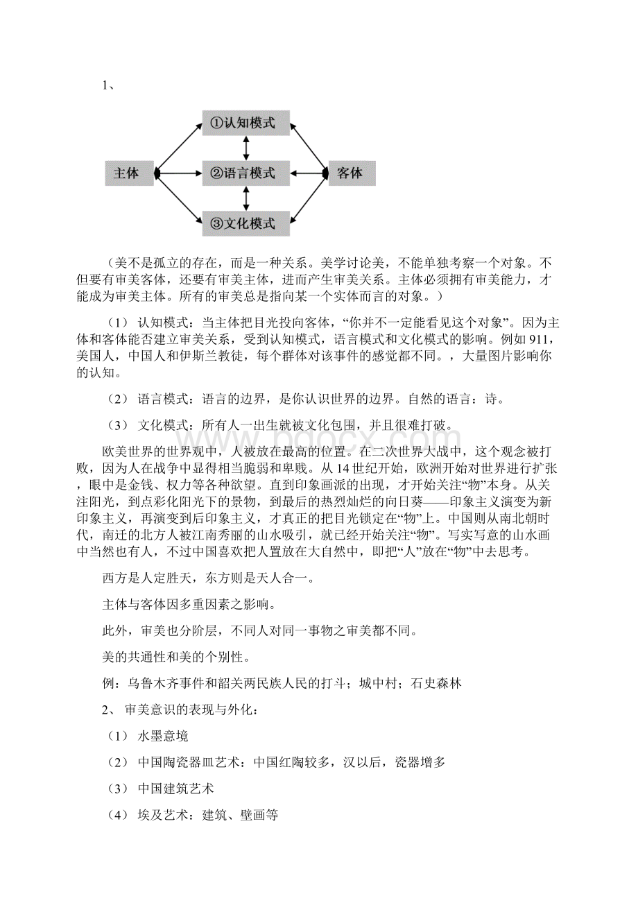 美学基本原理 复习.docx_第3页