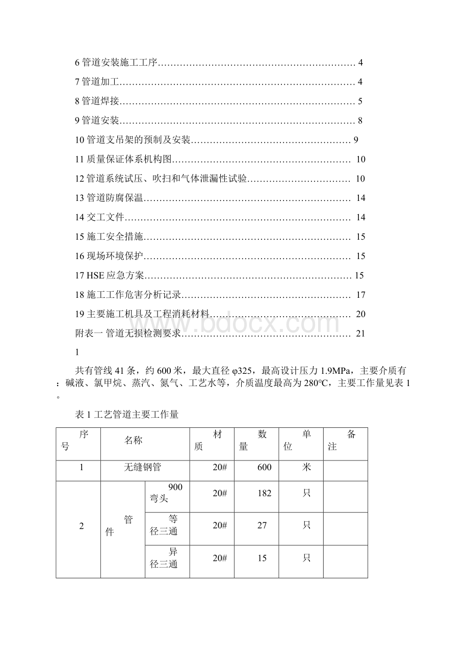 石油化工工艺管道安装施工方案资料讲解Word下载.docx_第2页