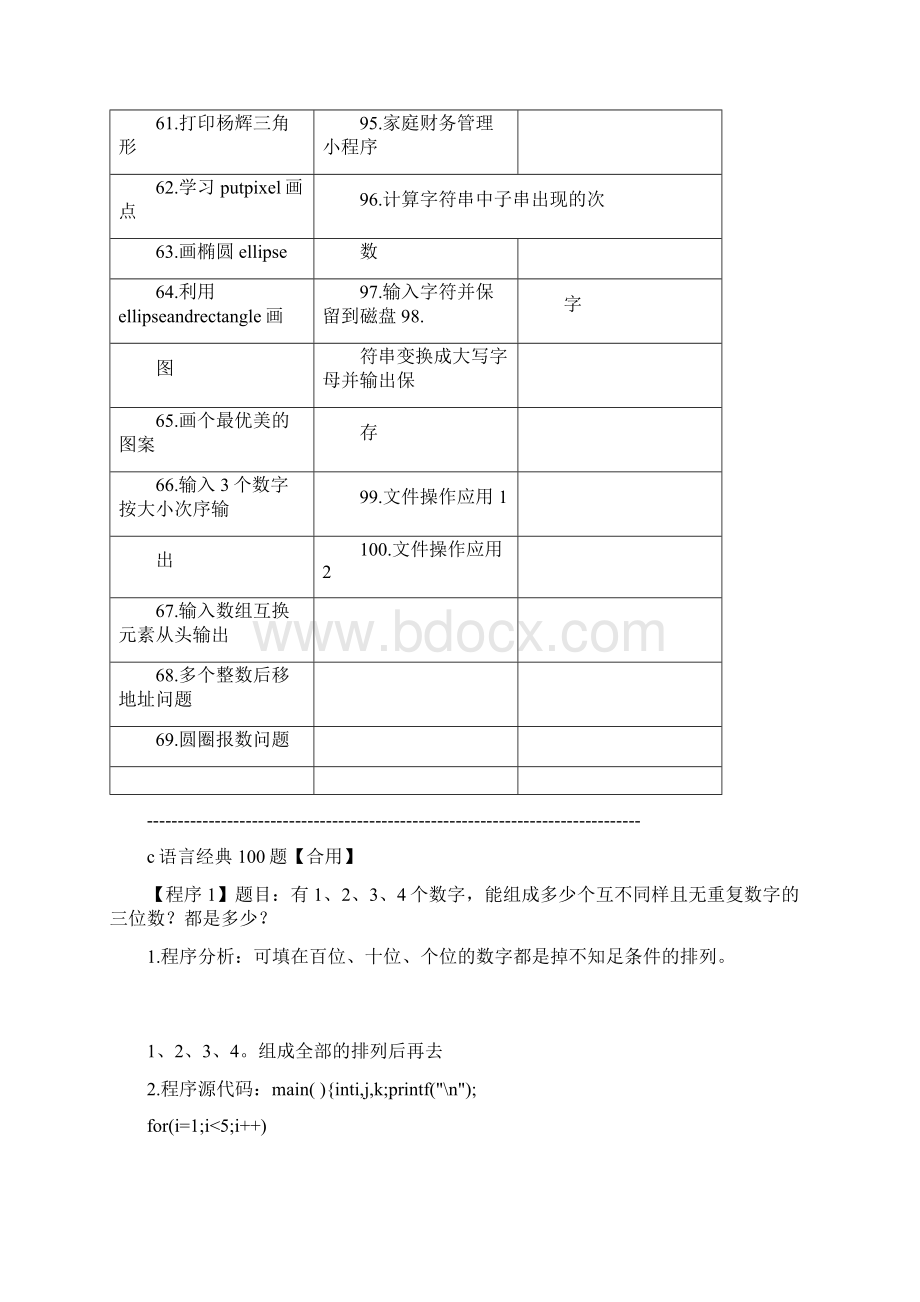 C语言程序设计100个简单经典例子.docx_第3页