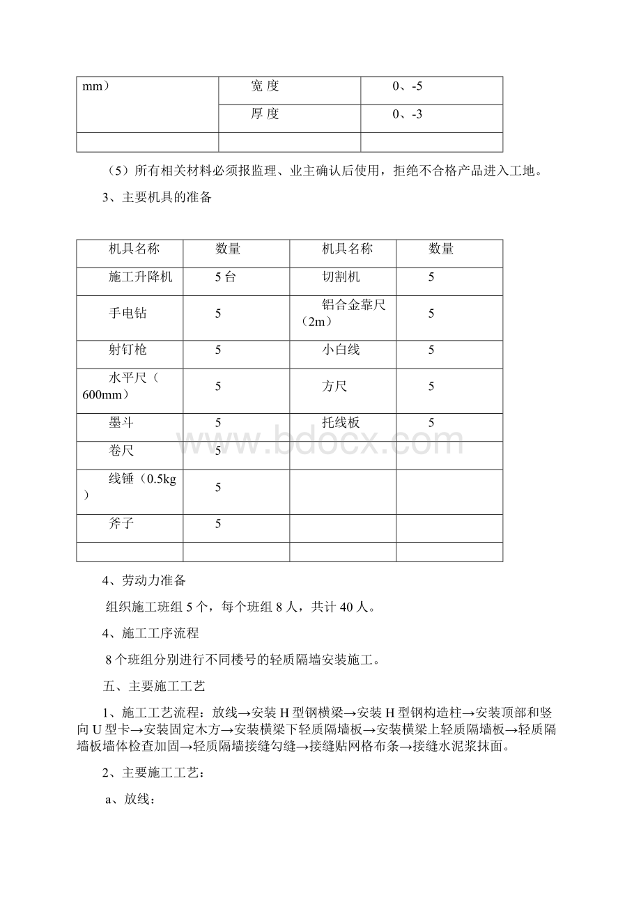 轻质隔墙板施工方案 2Word文档格式.docx_第3页