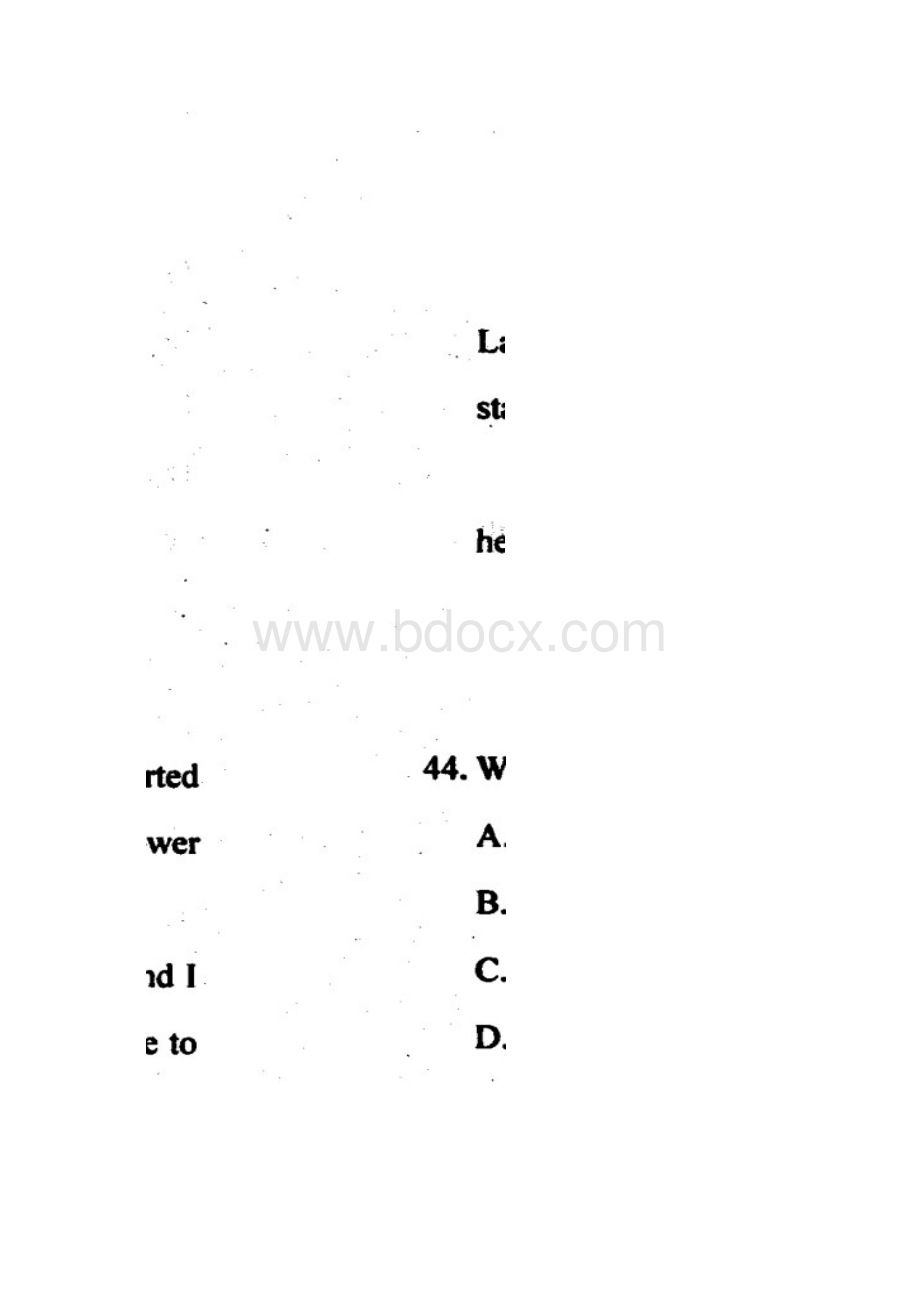 最新届山东省烟台高三第一次模拟考试英语试题.docx_第3页