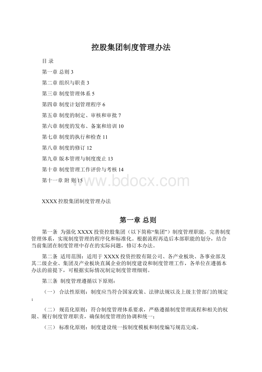 控股集团制度管理办法文档格式.docx_第1页