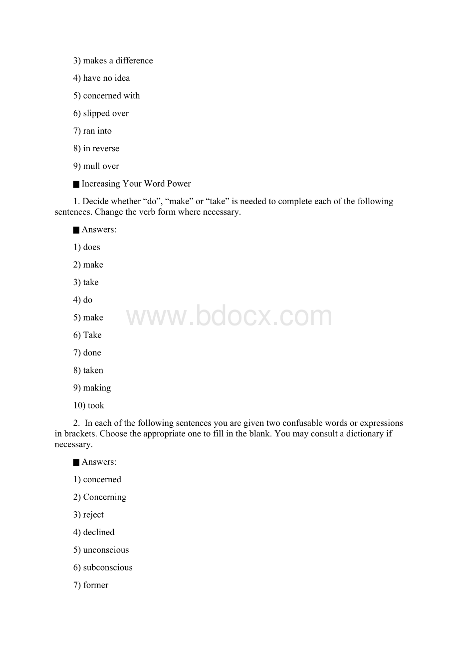 新世纪大学英语系列教程第版综合教程答案.docx_第2页