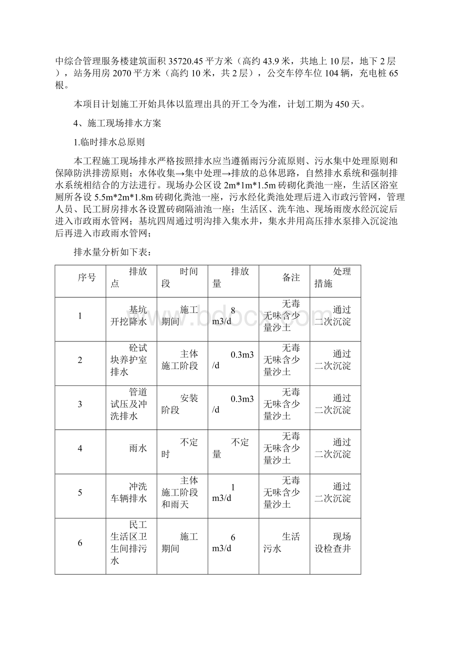 现场临时排水方案修Word格式.docx_第2页