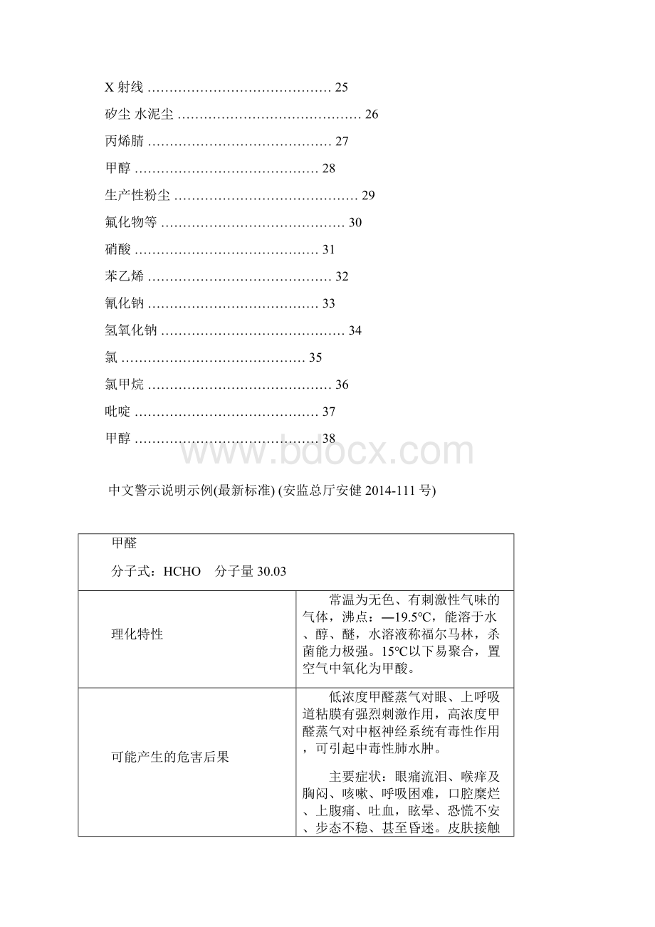 职业病危害因素中文警示说明最新汇总.docx_第2页