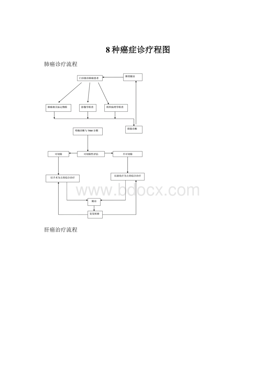 8种癌症诊疗程图.docx_第1页