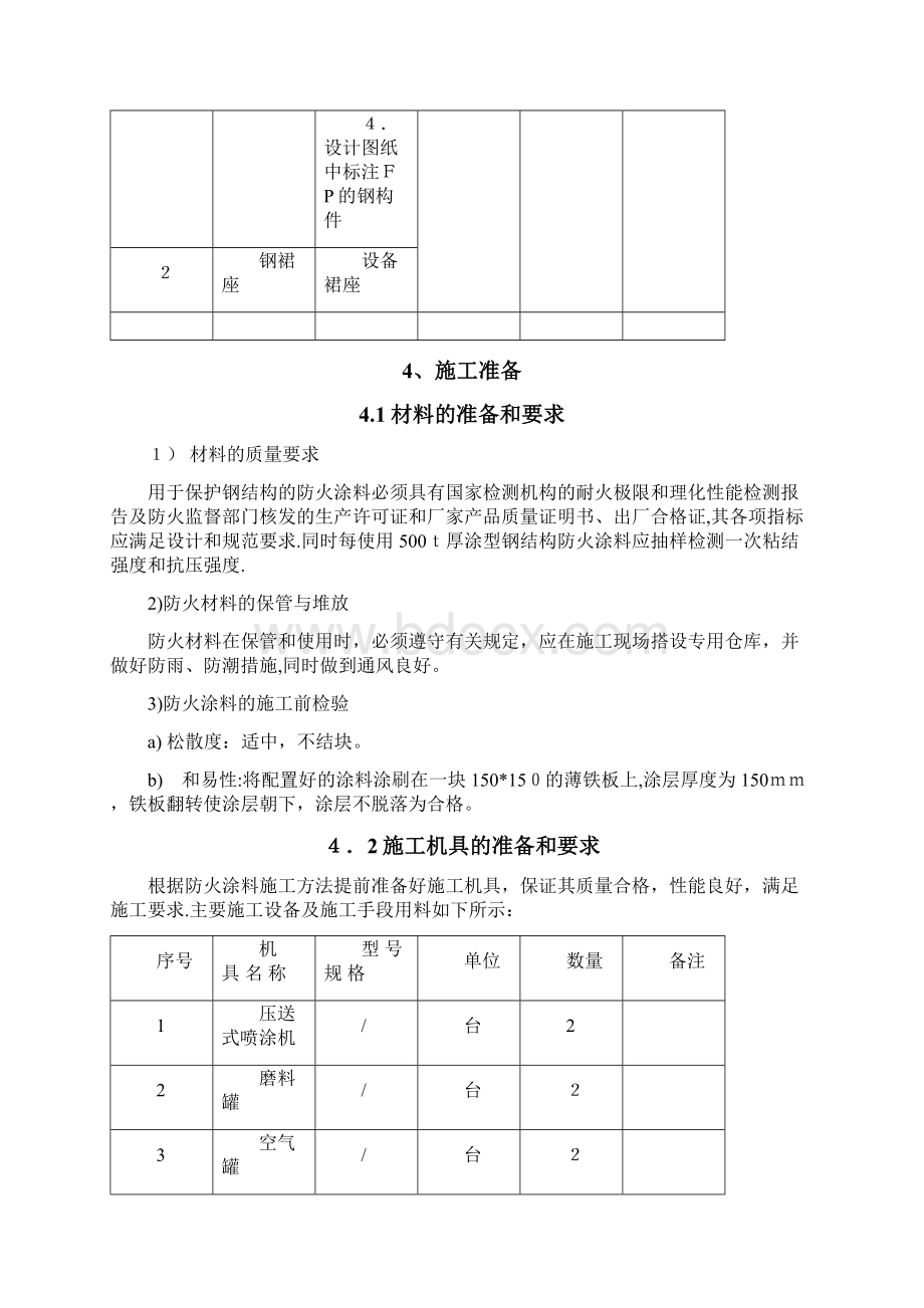 钢结构防火施工方案方案.docx_第3页