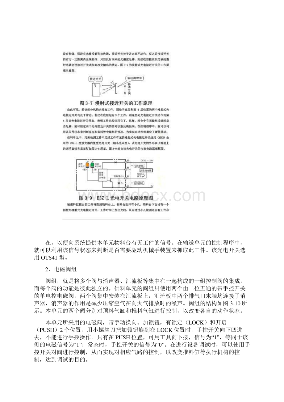 PLC的自动化生产线供料单元的结构与控制文档格式.docx_第3页