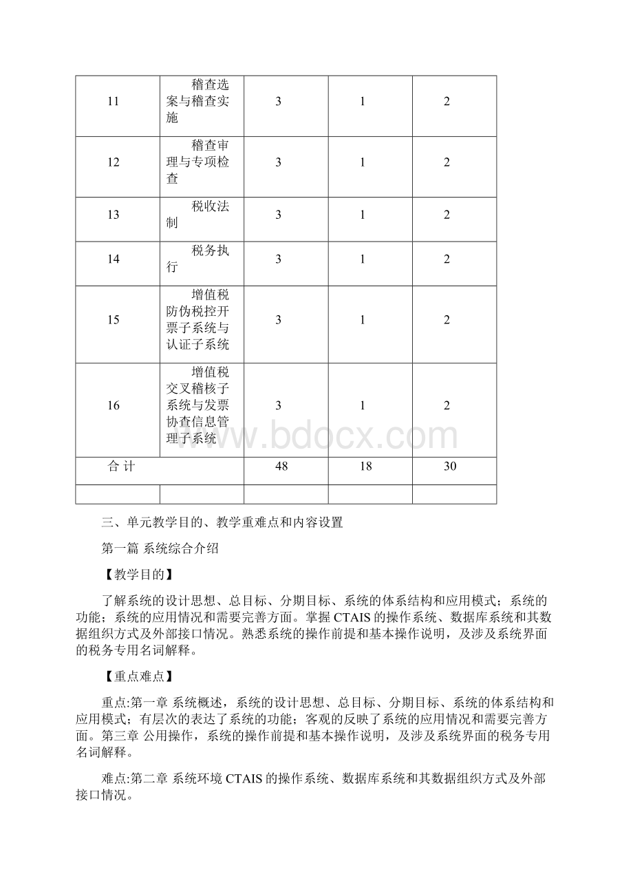 税务管理信息化课程教学大纲.docx_第3页