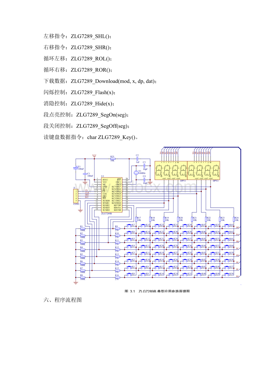 实验四单片机原理及应用实验报告SPI按键显示接口设计.docx_第2页