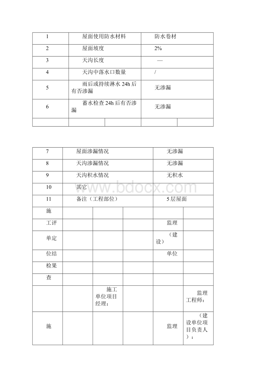 屋面淋水蓄水试验记录.docx_第3页