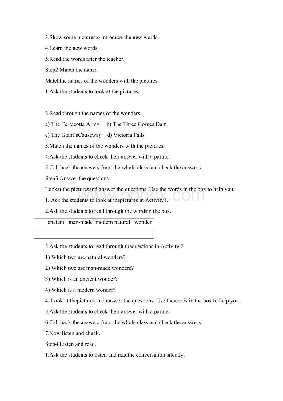 外研版英语九年级上册Module1教案.docx_第3页