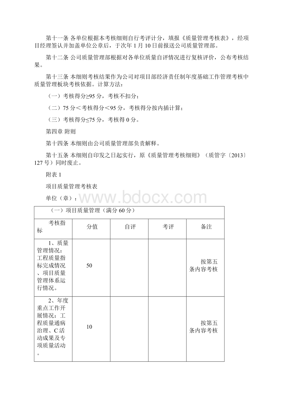 项目质量管理考核细则.docx_第3页