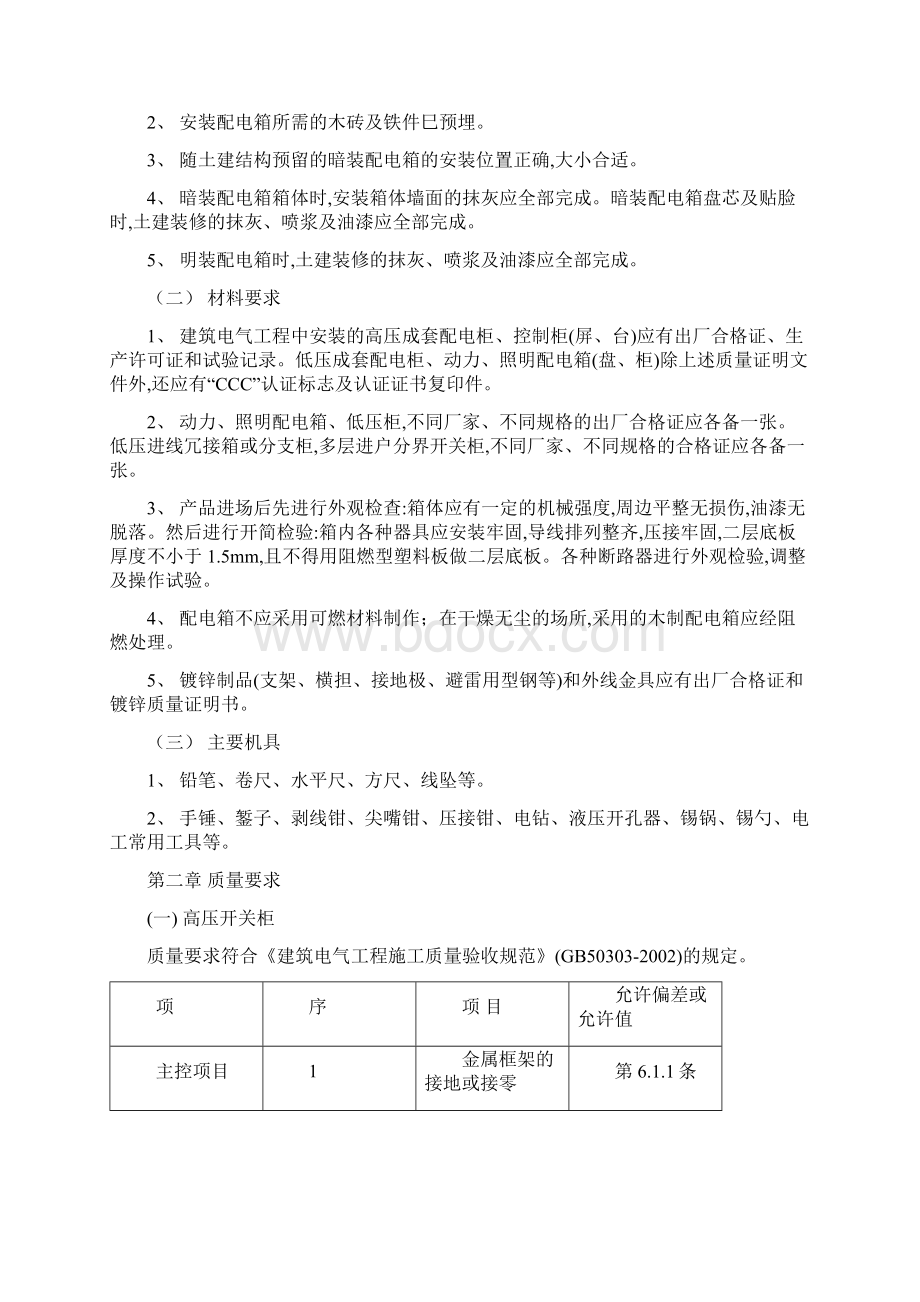 配电箱安装工程施工方案设计.docx_第2页